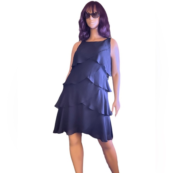 Signature Tessa Ruffle Dress Size, 16W - Picture 3 of 6